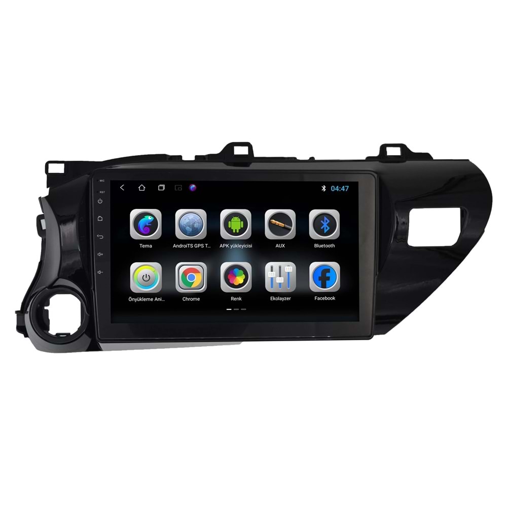 Toyota Hilux 2015-2020 10 İnç Multimedya Çerçevesi