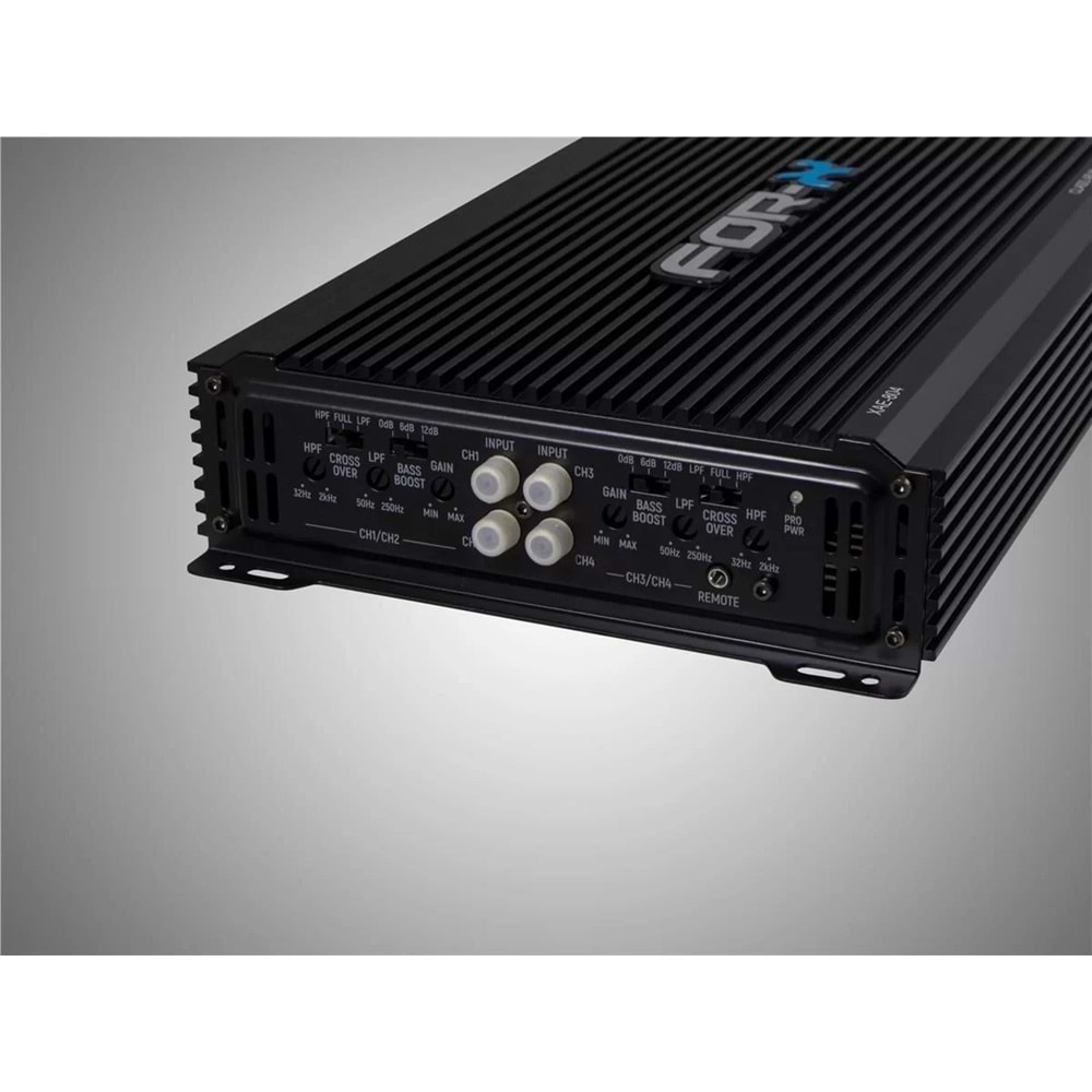 Forx Xae-804 4 Kanal Bas Kontrollü Amplifikatör