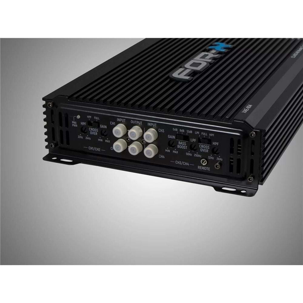 Forx Xae-604 4 Kanal Bas Kontrollü Amplifikatör