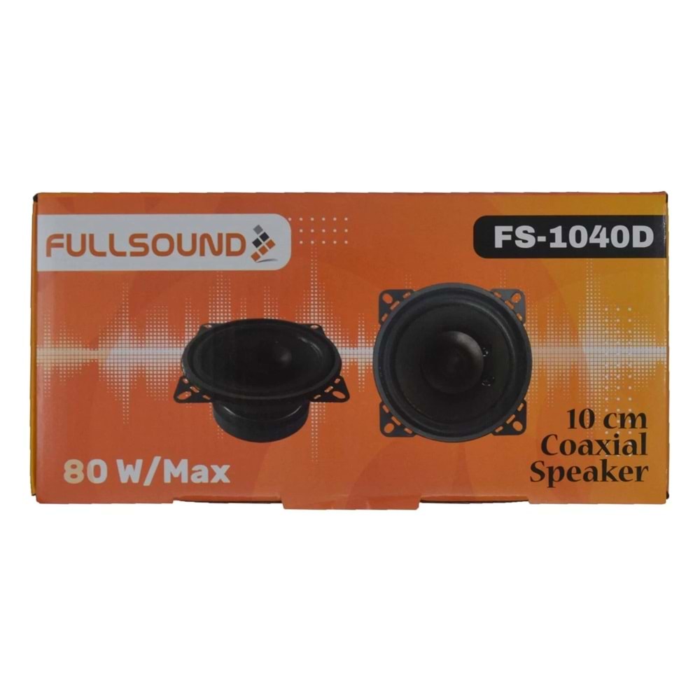 Fullsound FS-1040D 10 Cm Kağıt Hoparlör