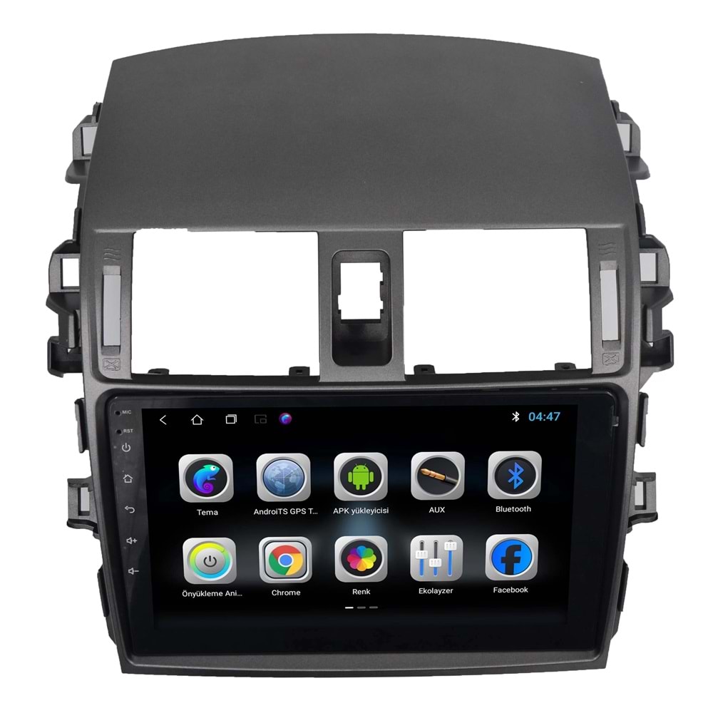 Toyota Corolla 2007-2012 9 İnç Multimedya Çerçevesi