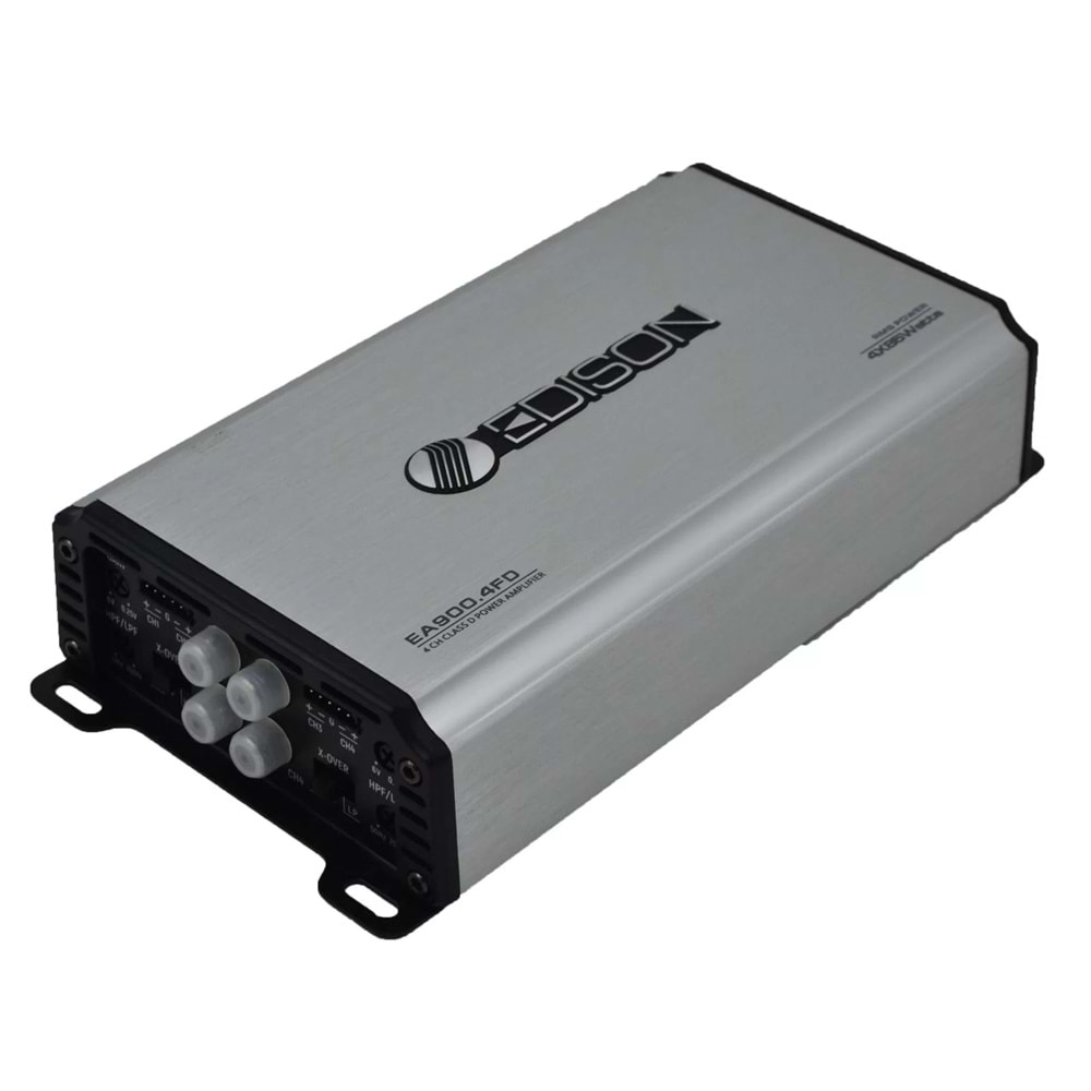 Edison EA900.4FD 4×85 Rms D Class Mini Amplifikatör
