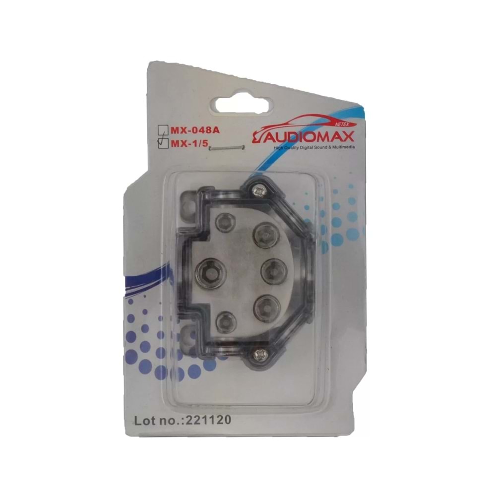 Audiomax Mx-1/5 1 Giriş 5 Çıkış Artı Çoğaltıcı