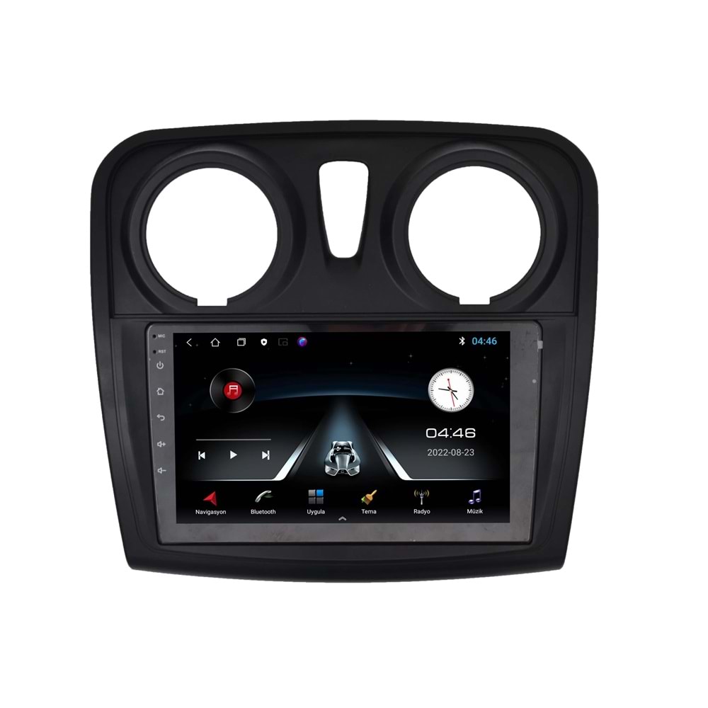 Dacia-Sandero-Loggy 2012-2017 9 İnç Oem Teyp Çerçevesi