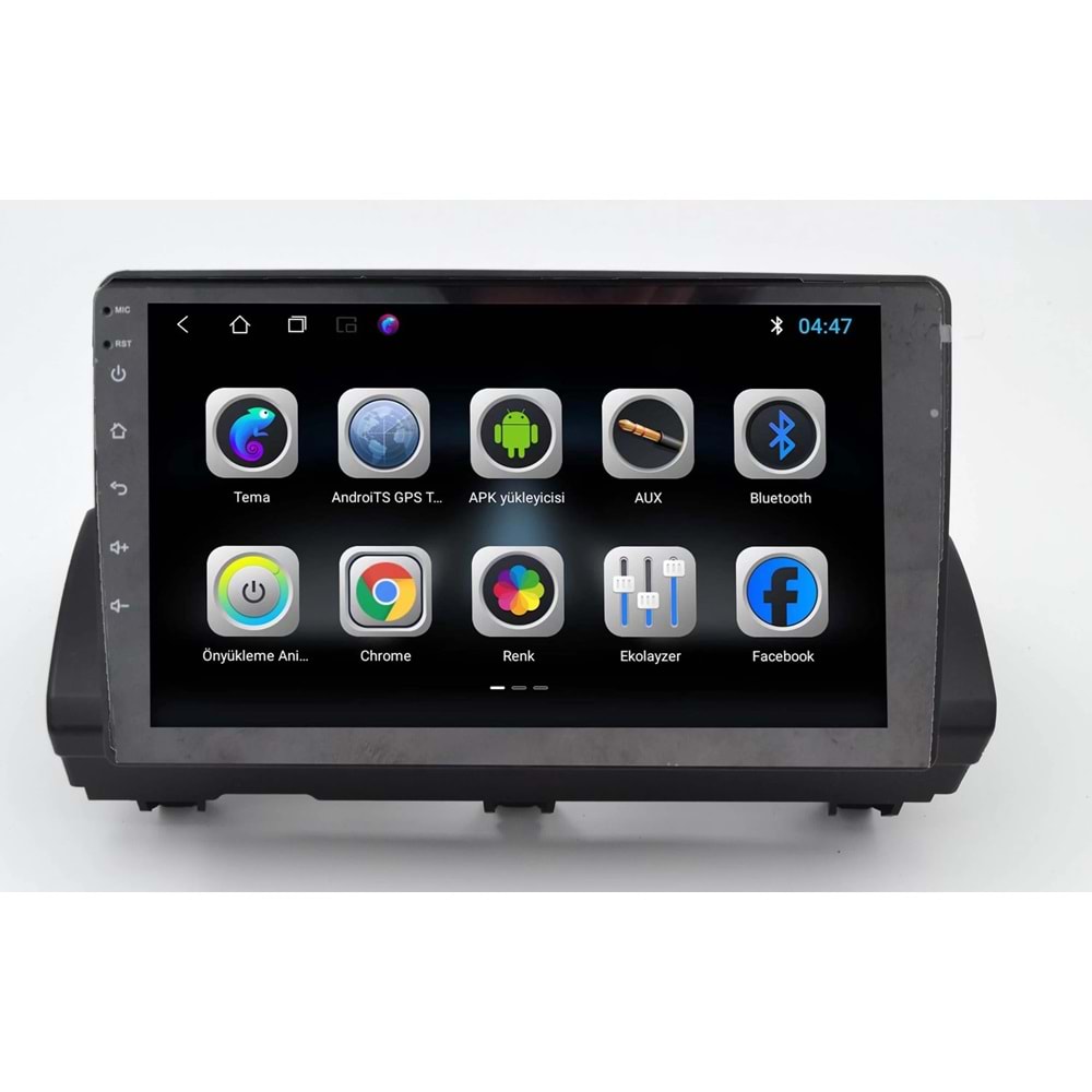 Dacia Sandero/Renault Taliant 2021-2022 9 inç Android Multimedya Teyp Çerçevesi