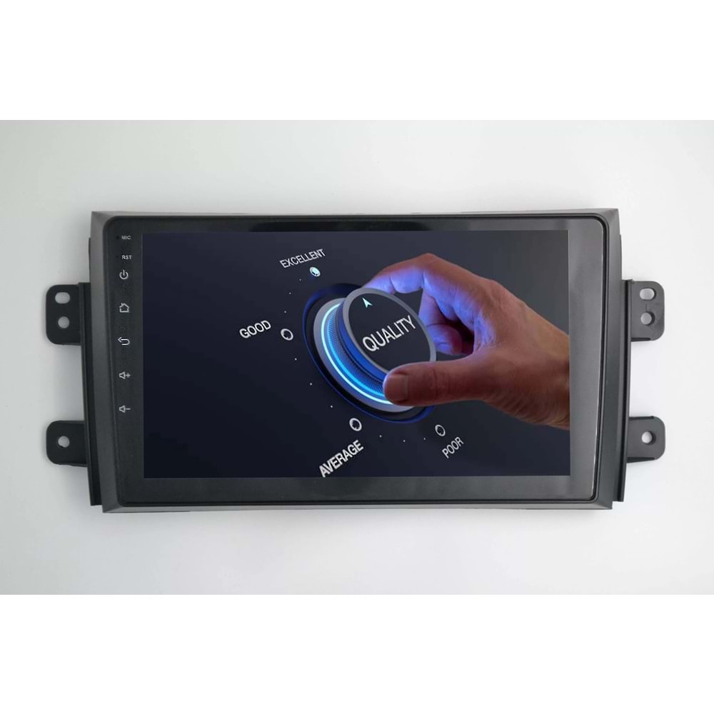 Suzuki Sx-4/Fiat Sedice 2006-2012 9 İnç Multimedya Teyp Çerçevesi