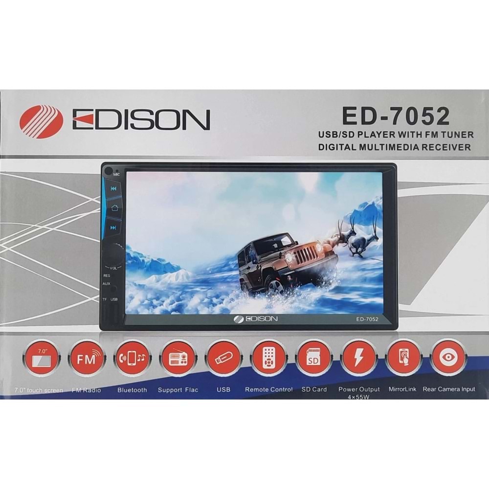 Edison Ed-7052 Double Multimedya