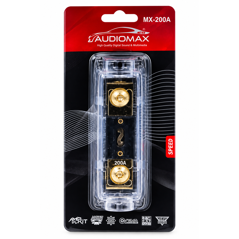 Audiomax MX-200A 200 Amper Amfi Sigortalık