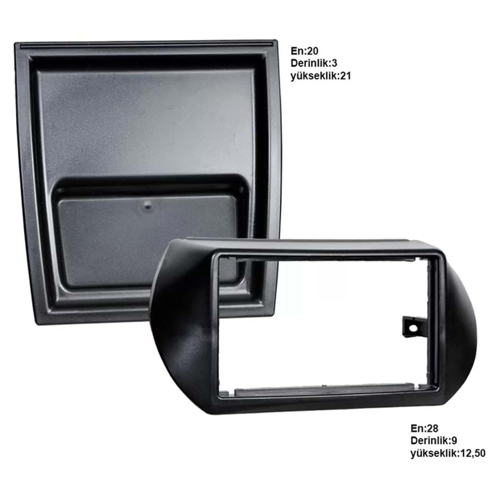 Fiorino Bipper Nemo Double Teyp Çerçevesi