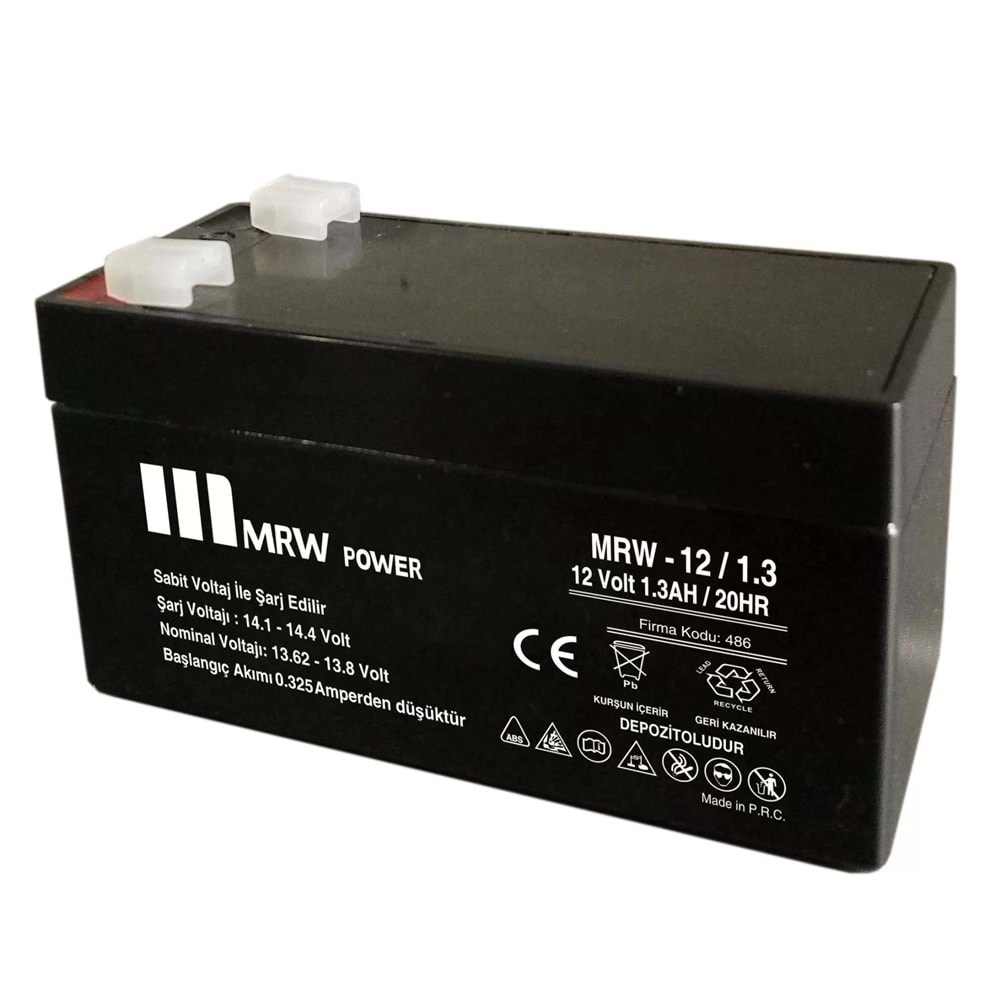 MERVESAN MRW-12/1.3 KURU AKÜ