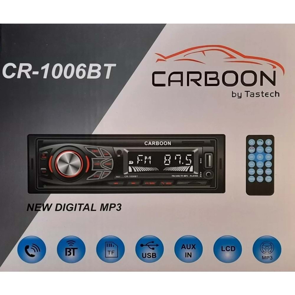 Carboon CR-1006Bt Oto Teyp