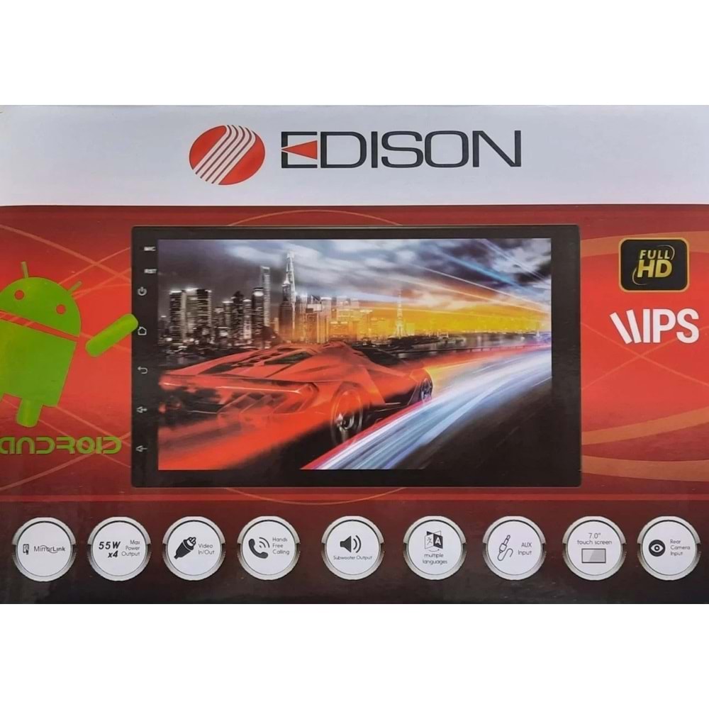 Edison ED-AN790 Android 2 GB + 16 GB Double Teyp