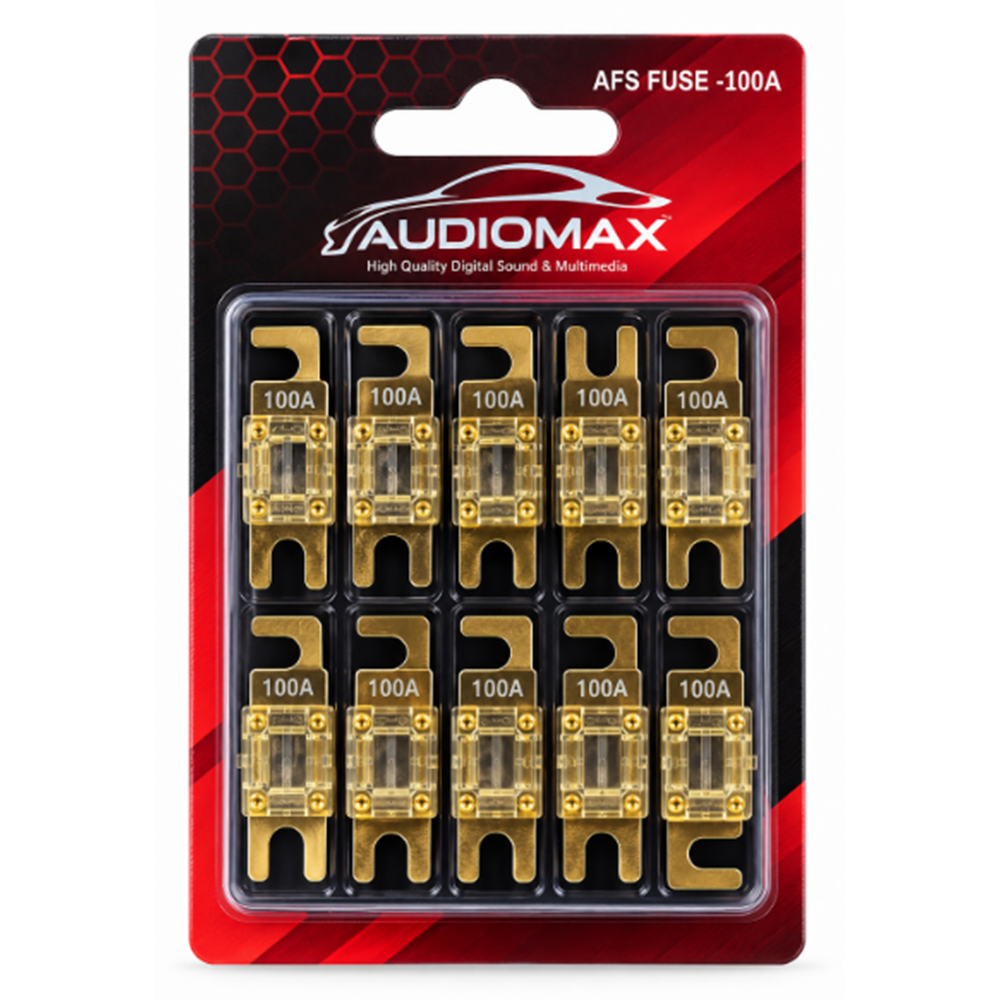 Audiomax Bıçak Sigorta 100Amp 10 lu Paket