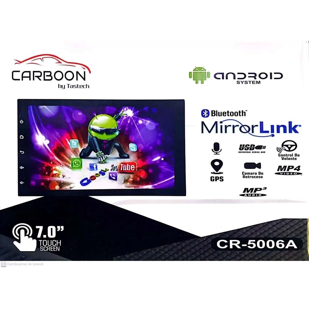 Carboon CR 5006A Android 1 GB + 16 GB Double Teyp