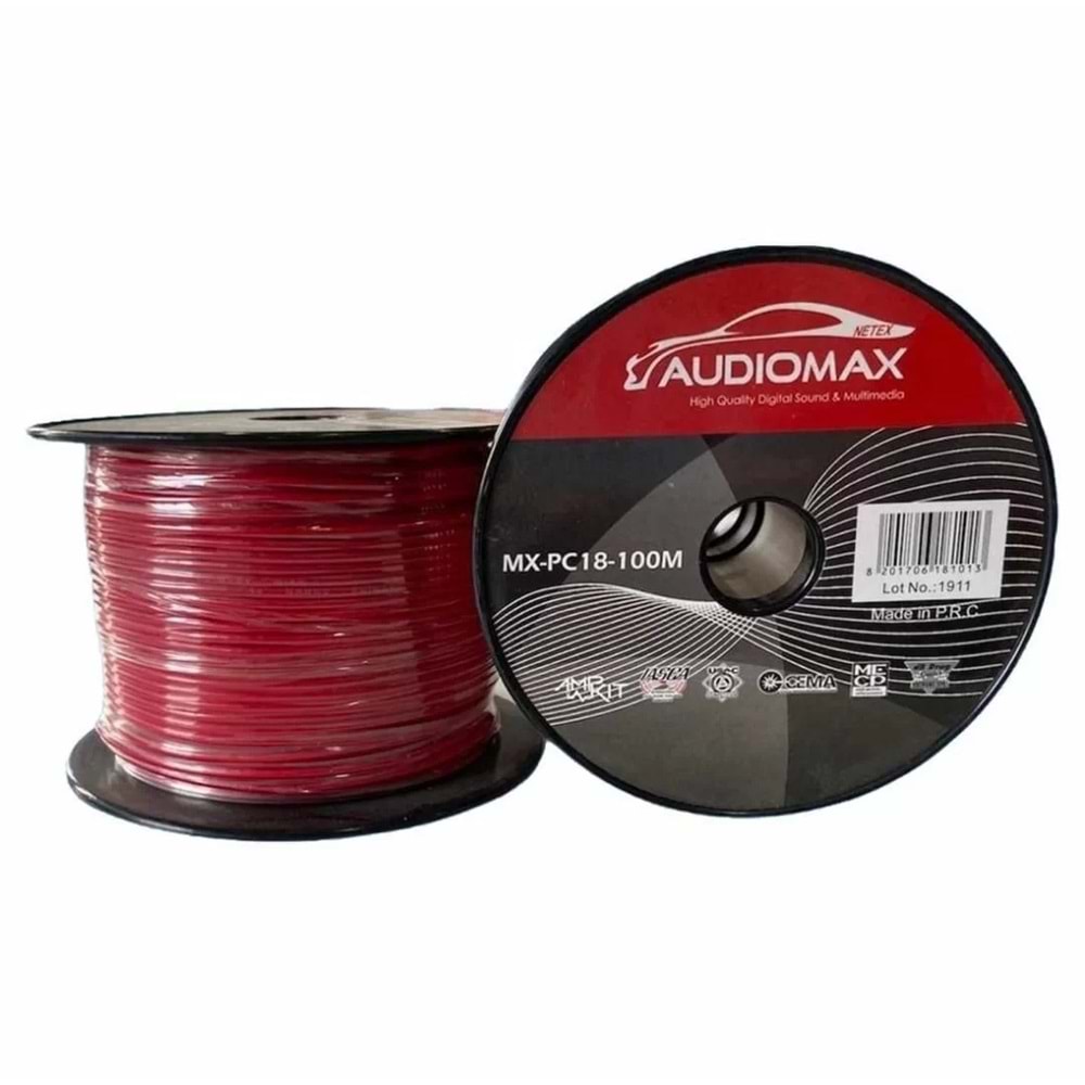 Audiomax MX PC18 100M Tetik Kablosu