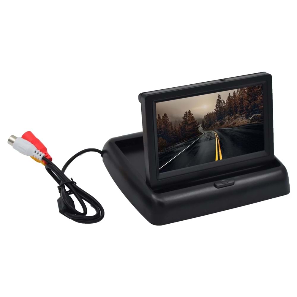 Audiomax MX 430 4.3 inc Araç Monitörü+Geri Görüş Kamerası