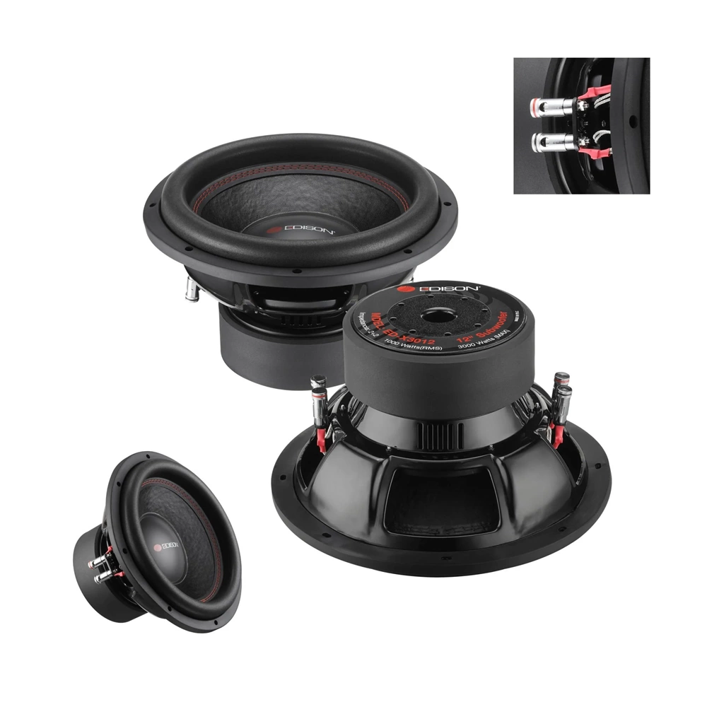 Edison Ed-X3012 30Cm 1000 Rms Subwofer