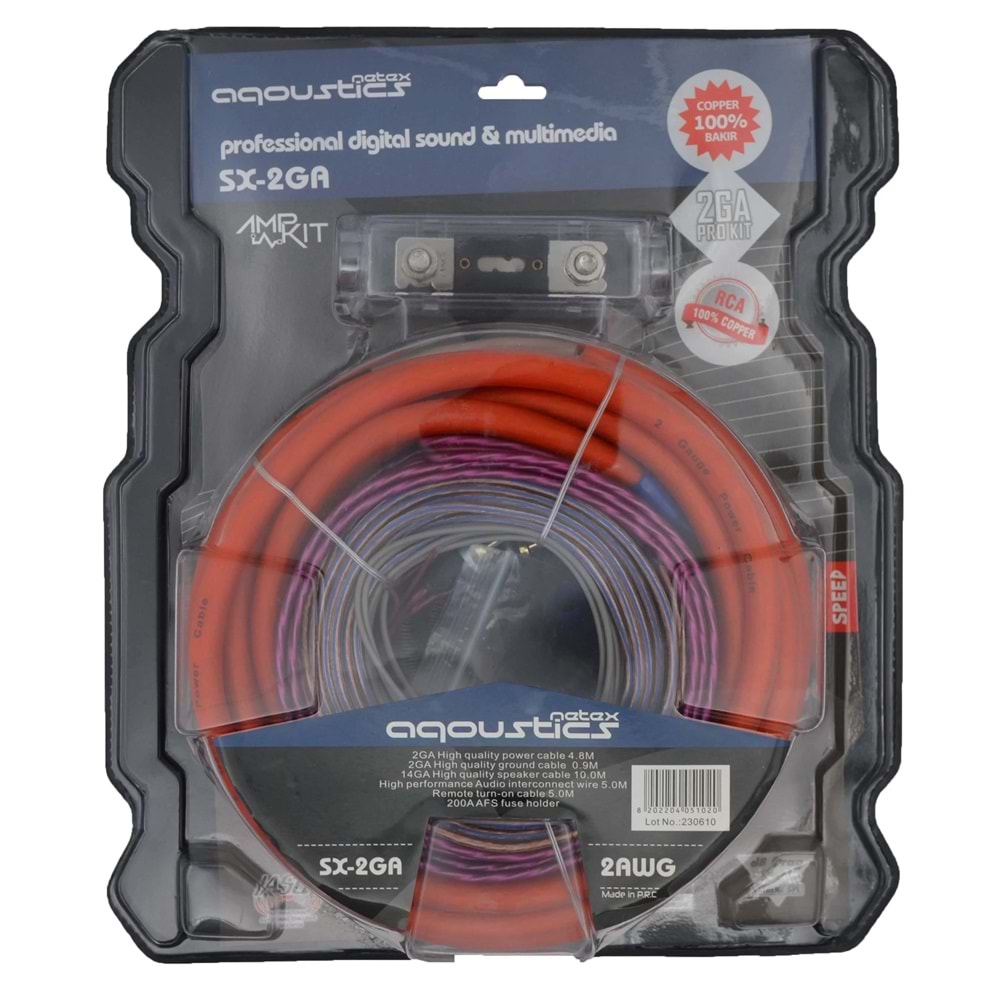 Netex Aqoustics SX-2GA Set Kablo