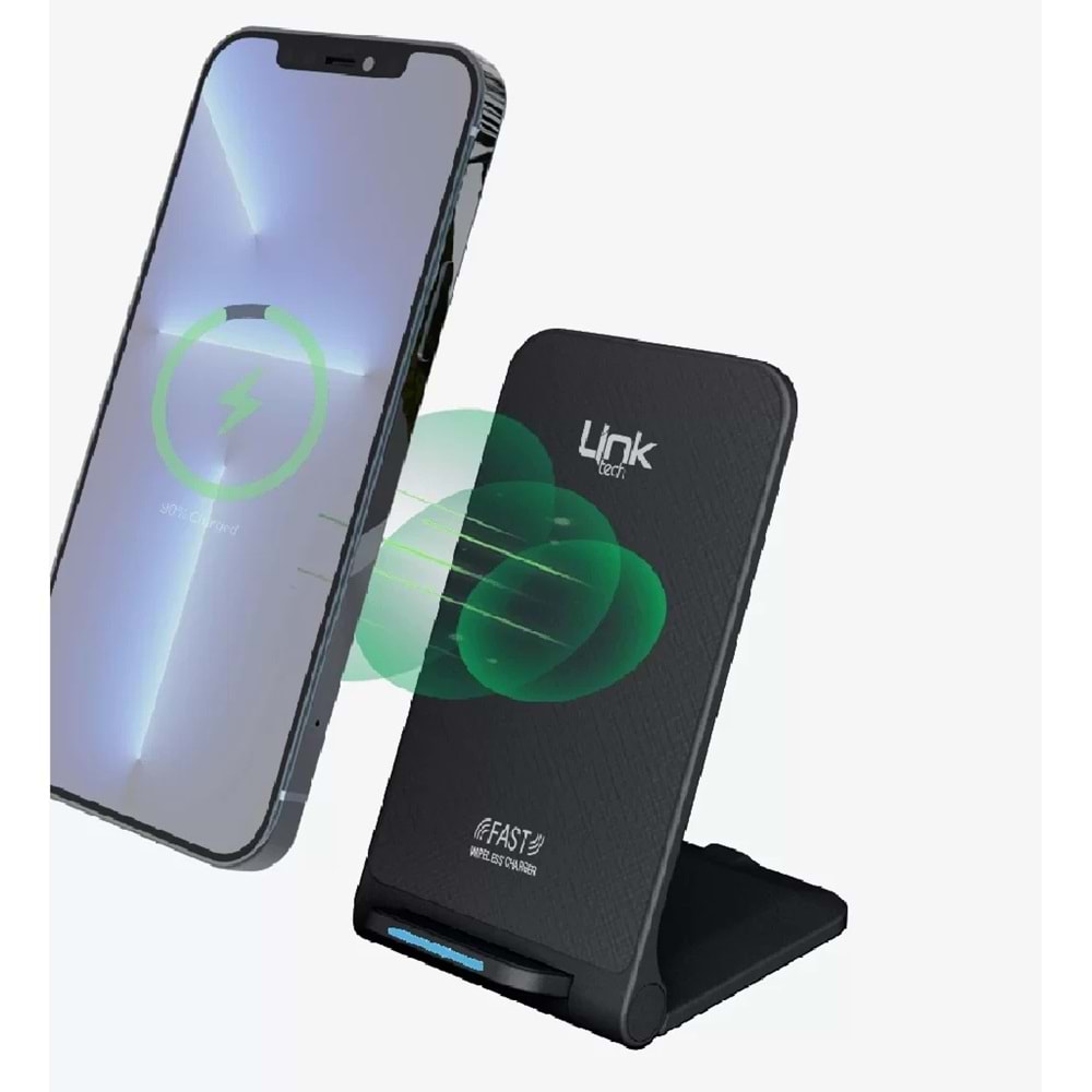 LinkTech LWC-W515 15W Masaüstü Kablosuz Şarj Aleti & Telefon Tutacağı