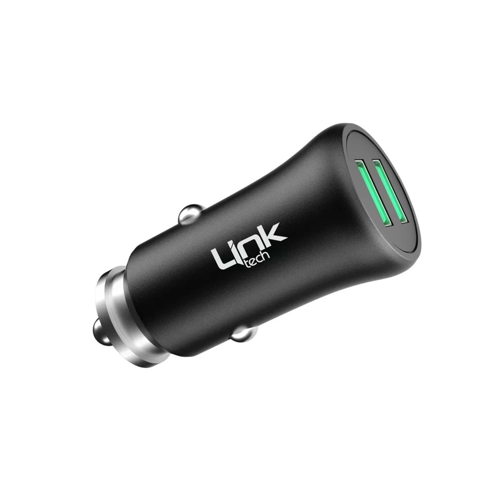 Linktech LCH-M580 2.4A Metal Araç Şarj Adaptörü