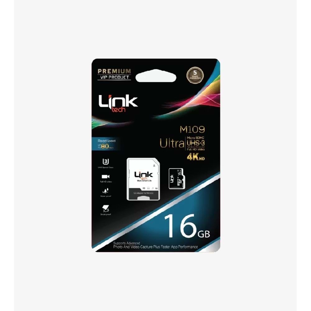 Linktech LMC-M109 16GB Ultra 4K Hafıza Kartı
