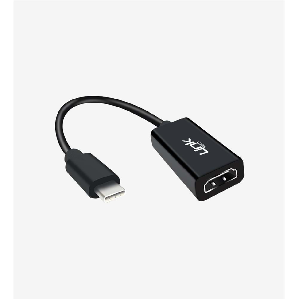 Linktech A196 Premium Tip-C › HDMI Çevirici Adaptör