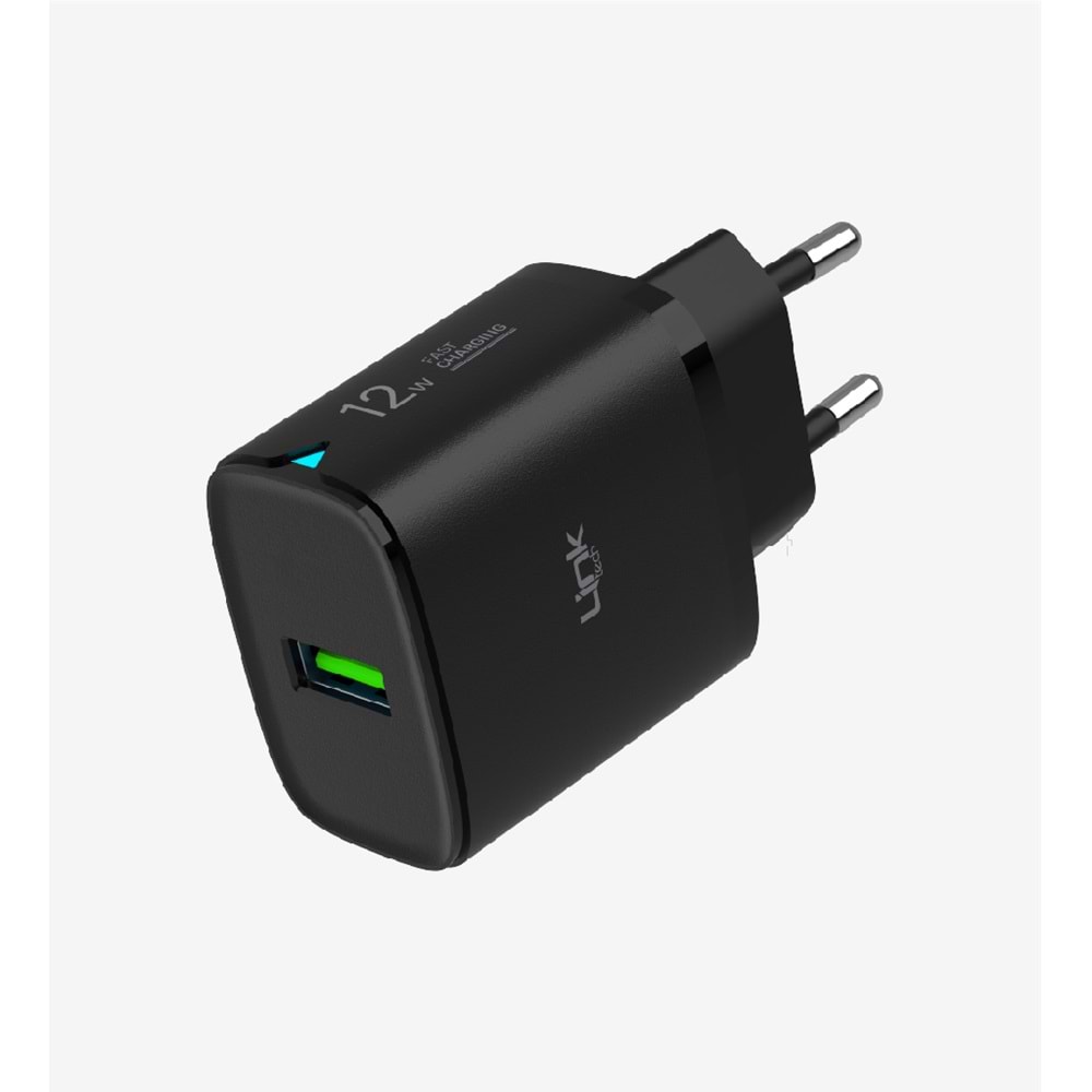 Linktech C301 12W Hızlı Şarj Cihazı Micro Usb Kablolu