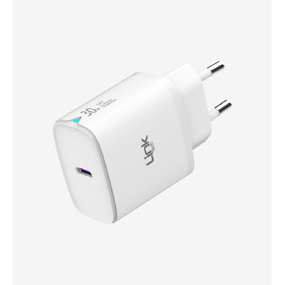 Linktech C312 30W Type-C Kablolu Hızlı Şarj Cihazı