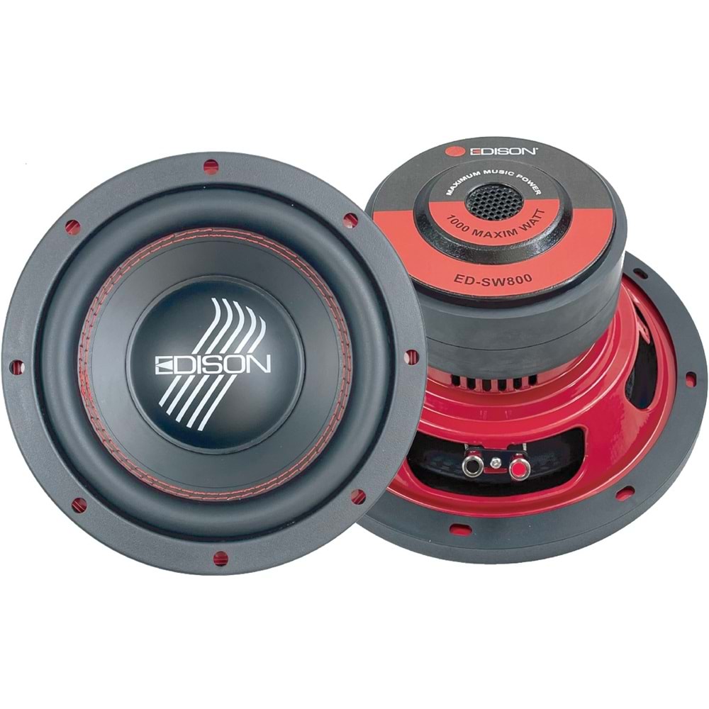 Edison ED-SW800 20 Cm 300 Rms Subwoofer