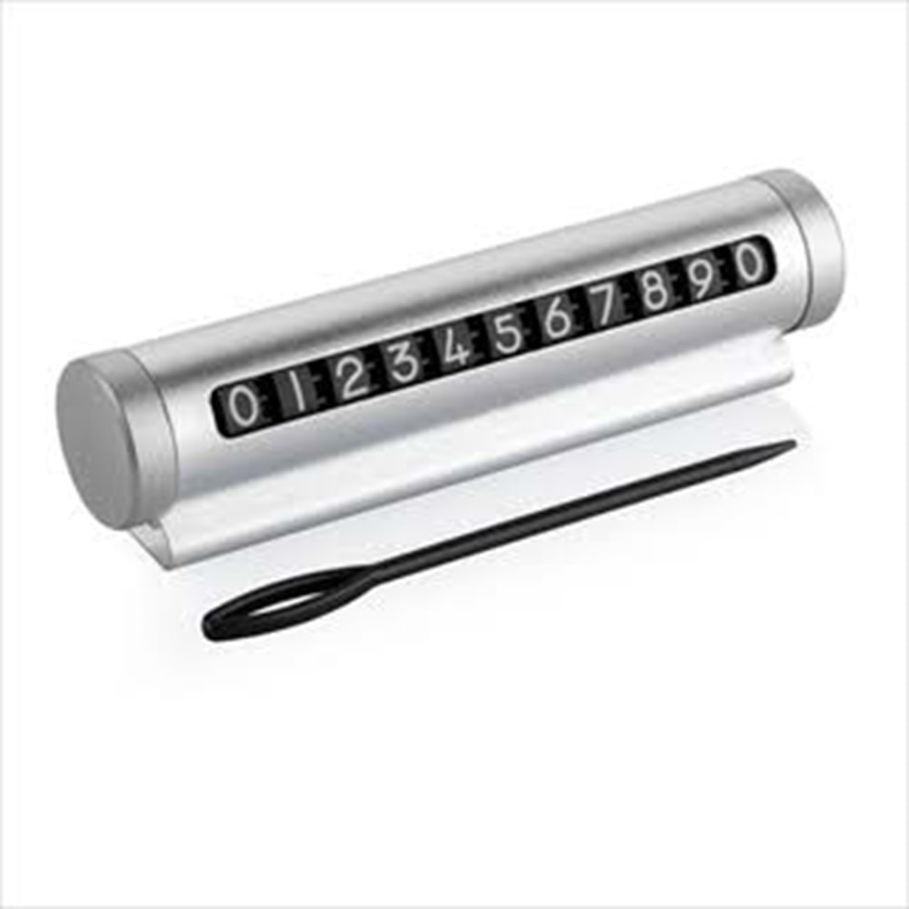 Carboon N-02 Metal Kasa Çevirmeli Numaratör