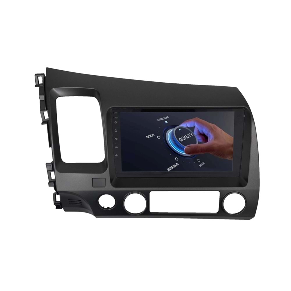 Honda Civic 2006-2011 9 İnç Multimedya Teyp Çerçeve