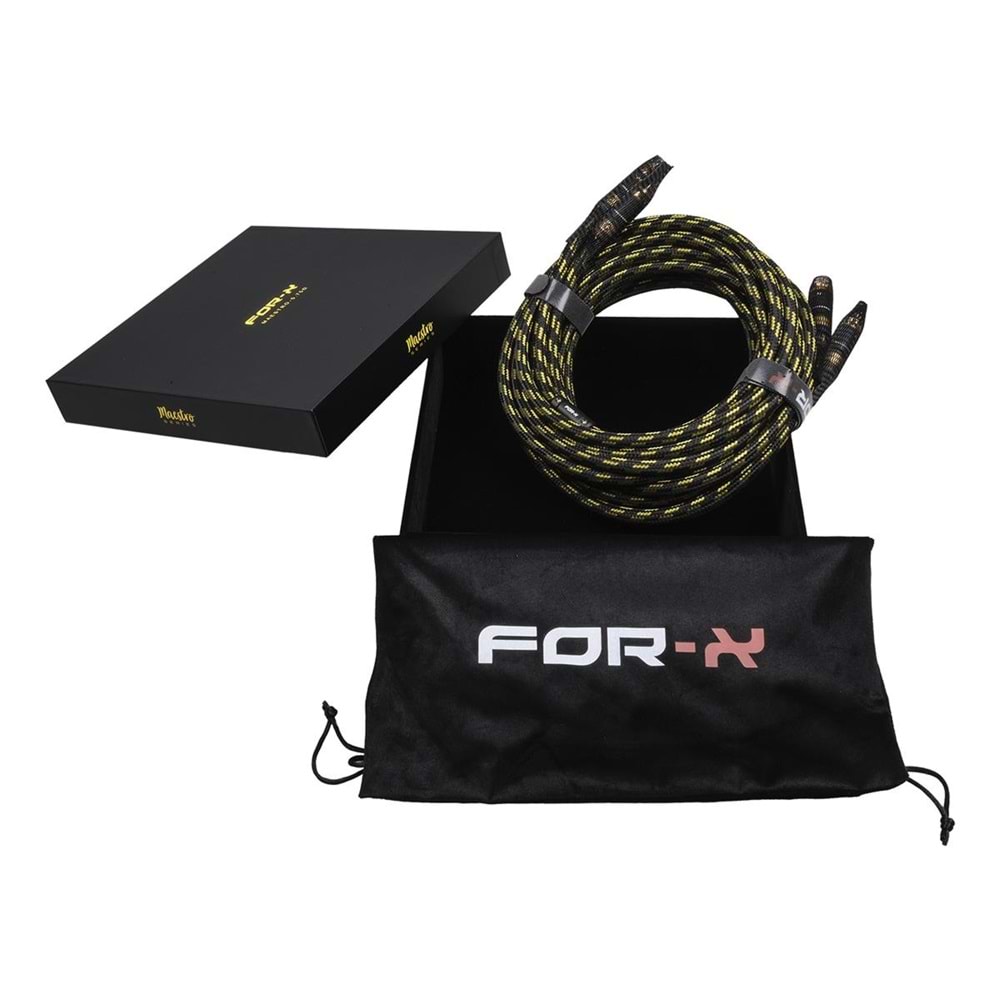 FOR-X MAESTRO-5.75? Örgülü OFC Rca Kablo