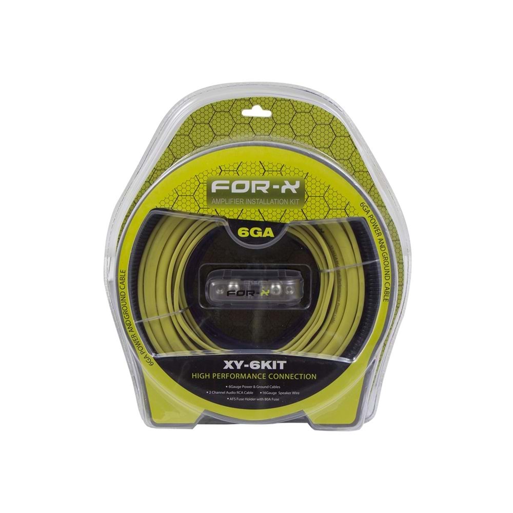 Forx XY-6KIT 6 GA Kablo Seti