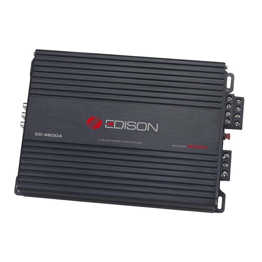 Edison ED-4600A 4 Kanal 60 Rms Amplifikatör