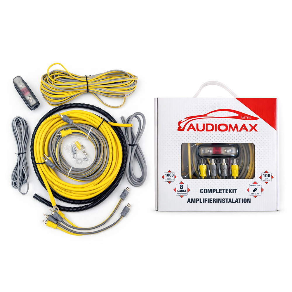 Audiomax MX-KİT8 Kutulu Set Kablo (Y Kablo Dahil)