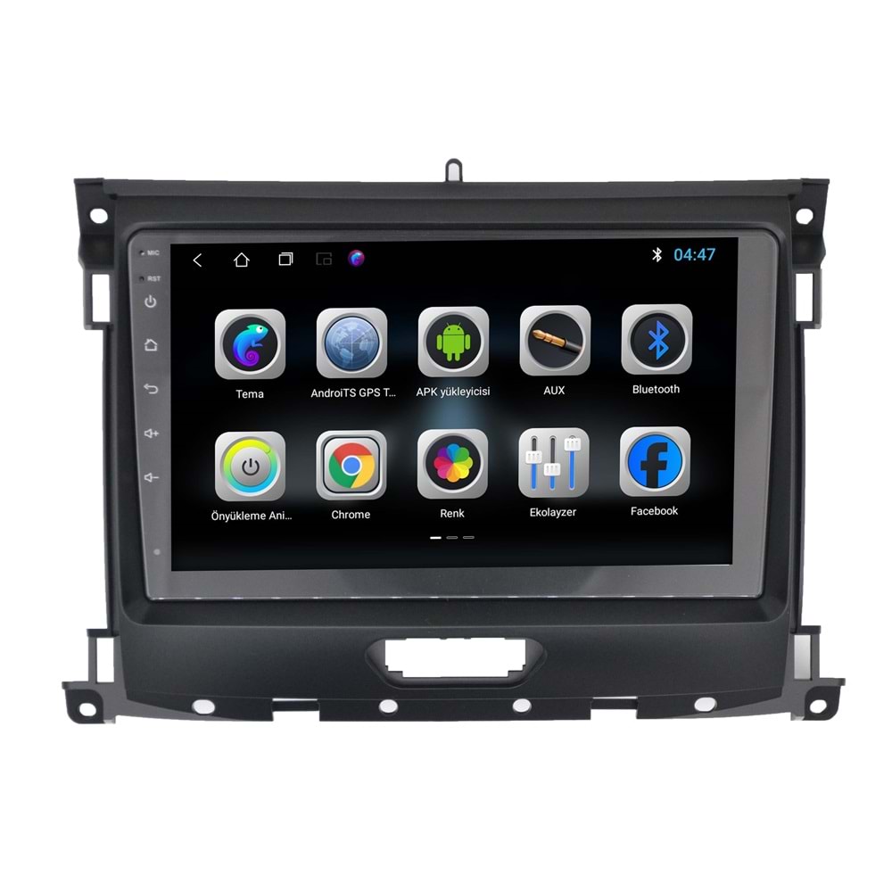 Ford Ranger 2015-2021 9 İnç Multimedya Çerçevesi