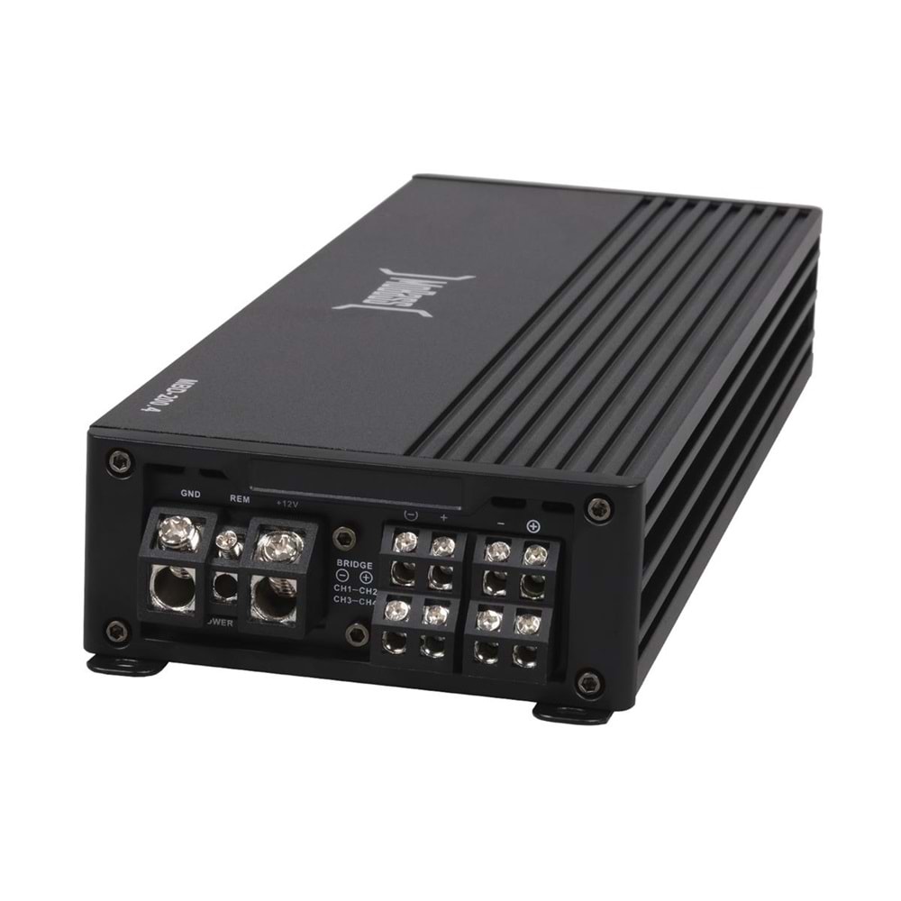 Mobass MBD-200.4D 4 Kanal 200 Rms Amplifikatör