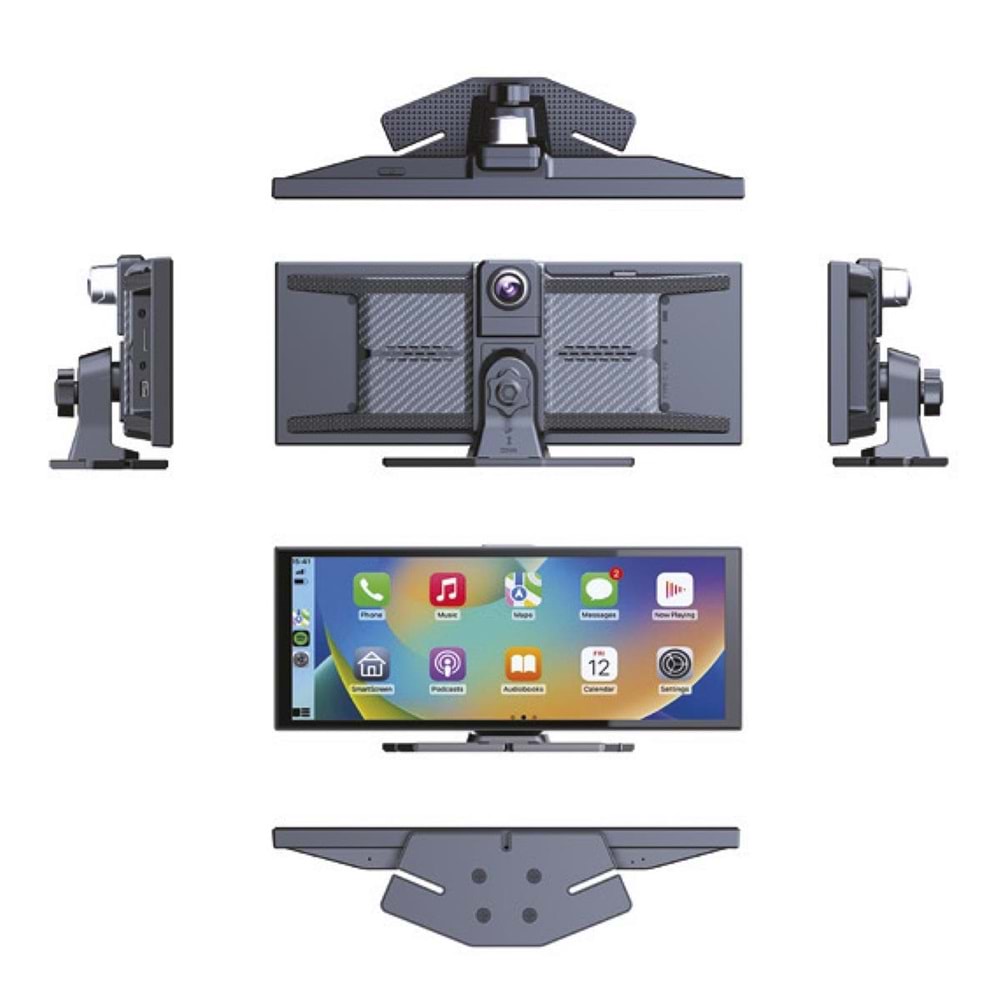 Forx X-10DVR WCP 10.25 Üniversal Carplay Ekran Torpido Üstü