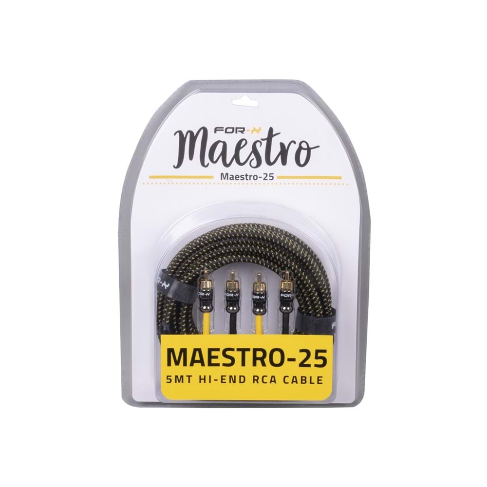 Forx Maestro-25 5M Rca Kablo