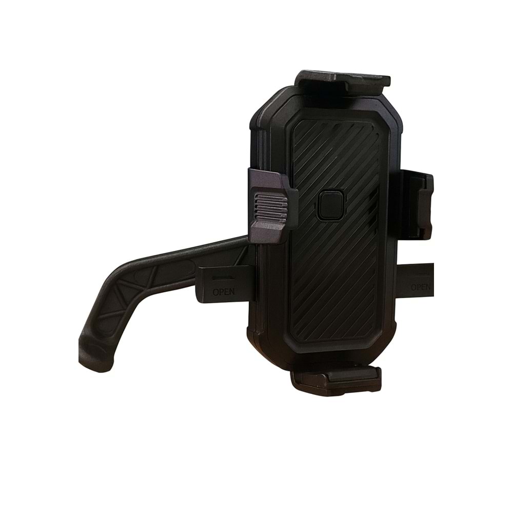Carboon F-04 Bisiklet ve Motosiklet Telefon Tutucu Ayna Ayaklı