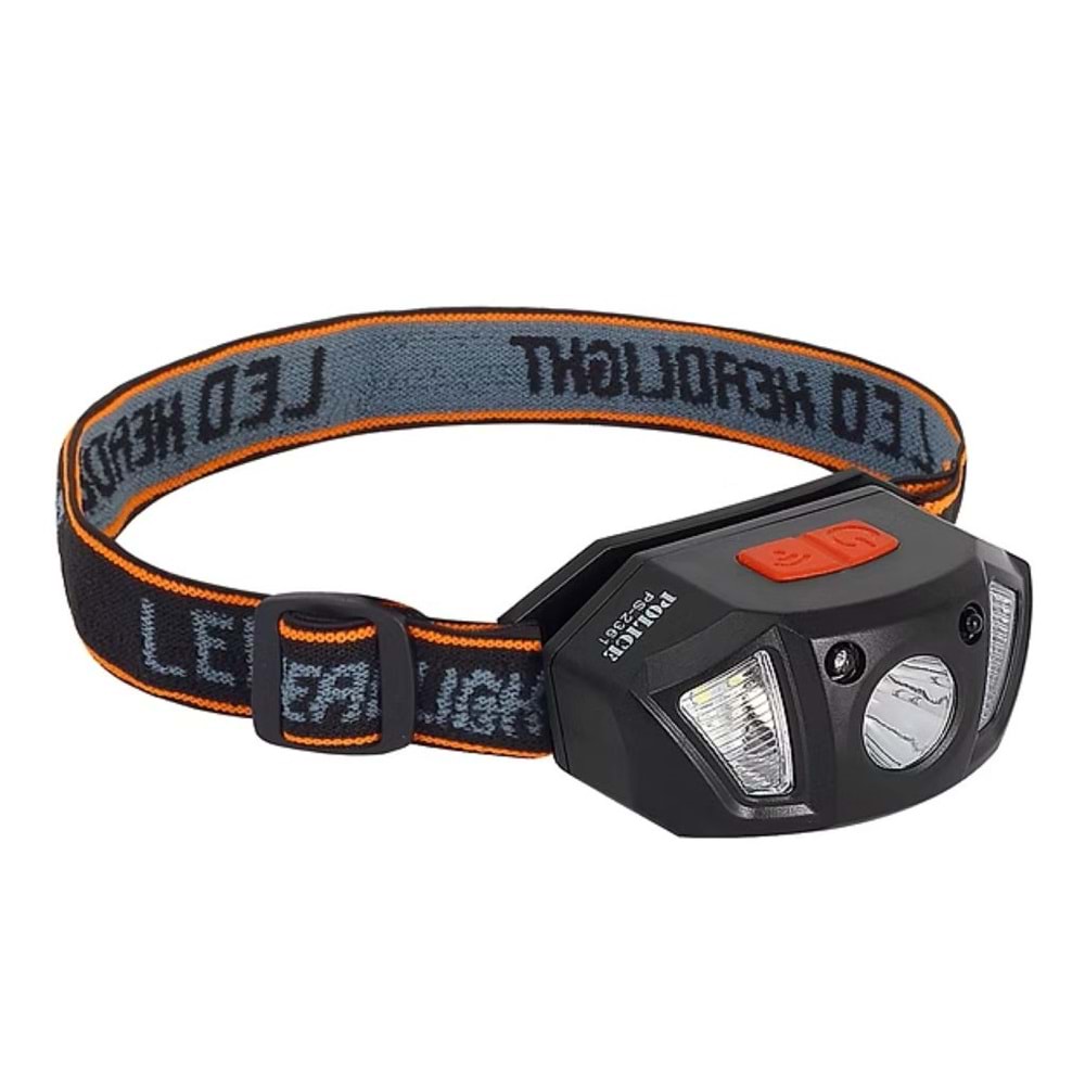 PS-2361 POLICE SENSÖRLÜ KAFA FENERİ