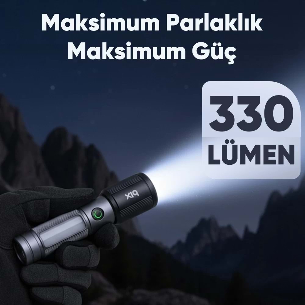 Bix BX2153 FLL 7W Fener 330 Lümen