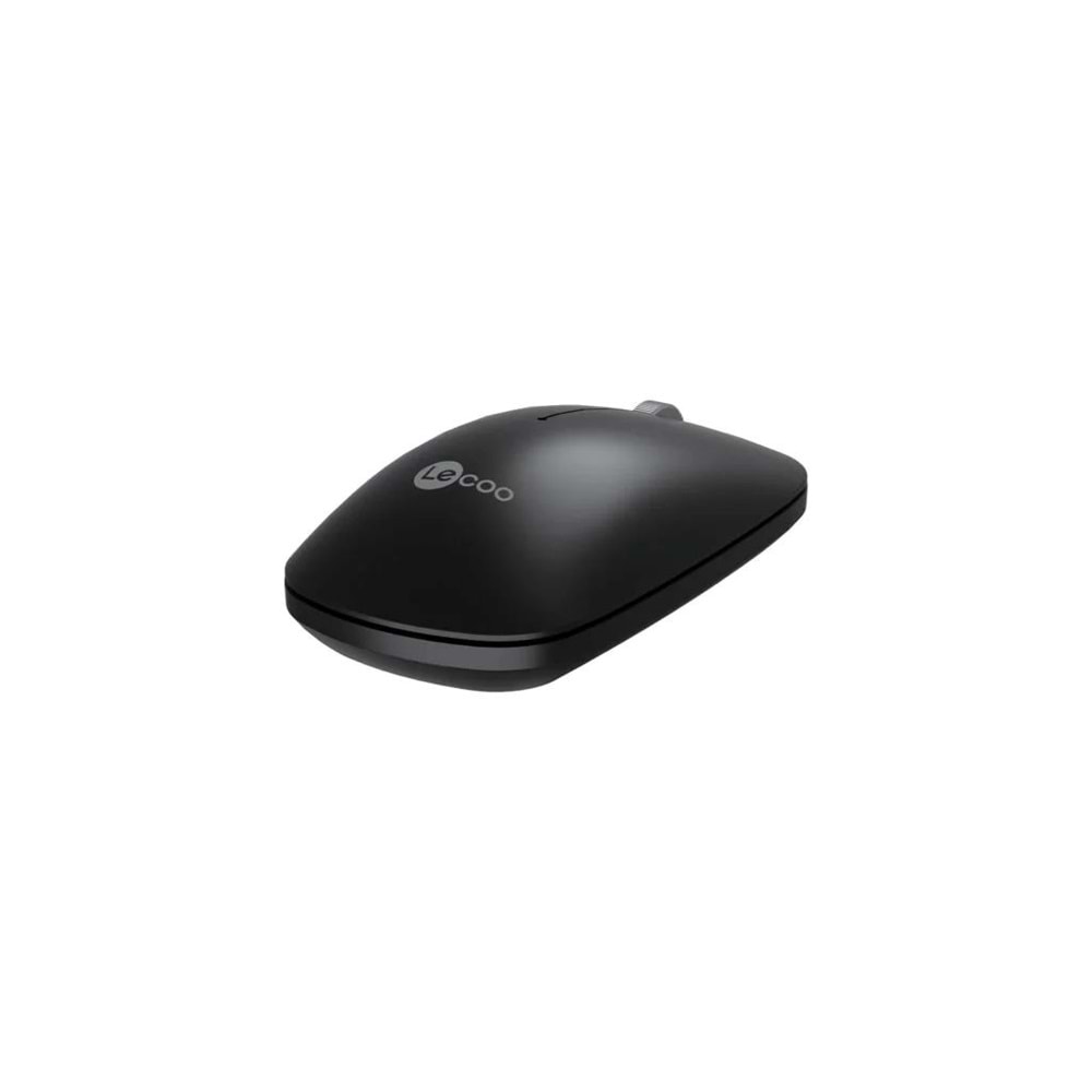 Lenovo Lecoo WS214 Kablosuz 1200DPI 3 Tuşlu Optik Mouse Siyah