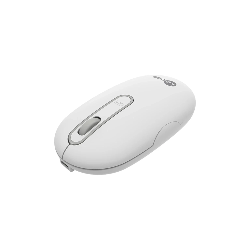 Lenovo Lenovo Lecoo WS207 Şarj Edilebilir Kablosuz Mouse Beyaz