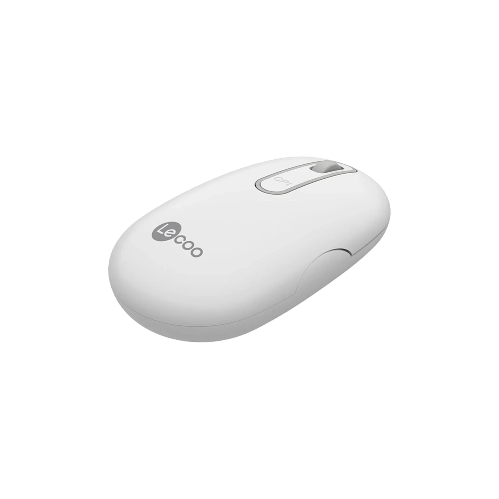 Lenovo Lenovo Lecoo WS207 Şarj Edilebilir Kablosuz Mouse Beyaz