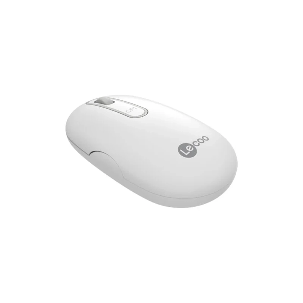 Lenovo Lenovo Lecoo WS207 Şarj Edilebilir Kablosuz Mouse Beyaz