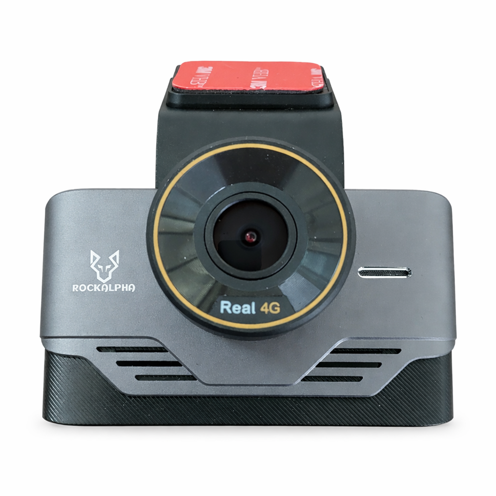 ROCKALPHA RA-402 UZAKTAN İZLEMELİ SİM KARTLI 4G ÖN VE ARKA ARAÇ KAYIT KAMERASI
