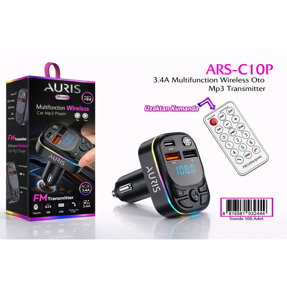 AURİS ARS C10 FM TRANSMİTTER