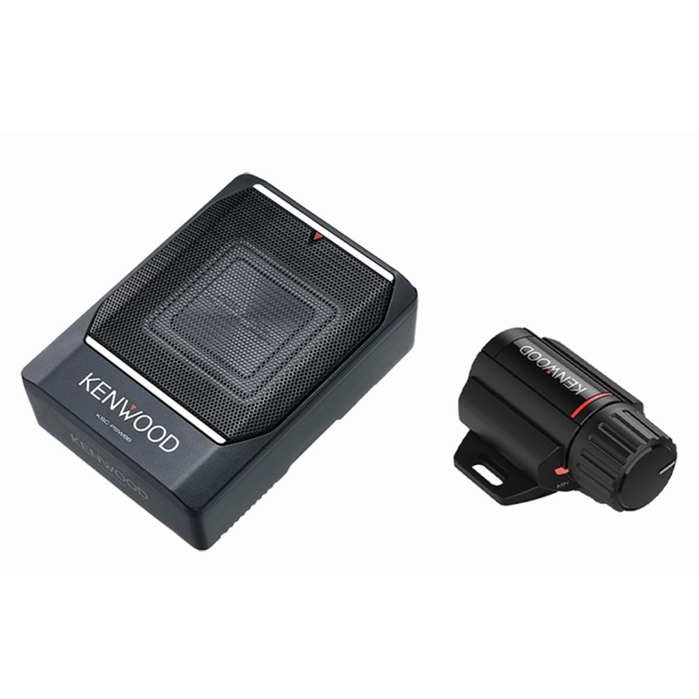 Kenwood KSC-PSW66 16cm Aktif Koltuk Altı Bas Anfili (Bas Kontrollü)