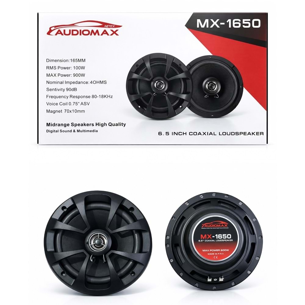 AUDİOMAX MX-1650 16CM HOPARLÖR